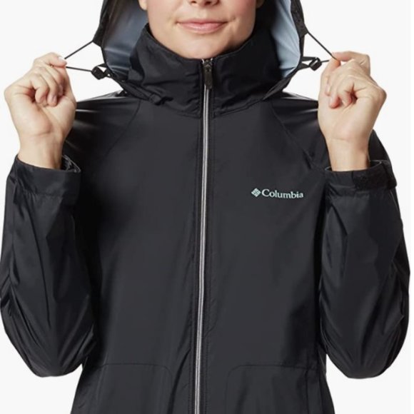 Columbia Womens Switchback III Jacket, Black, Medium - Picture 3 of 7